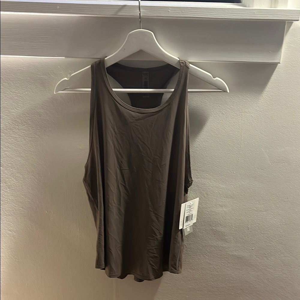 Beyond Yoga Brown Tank Top